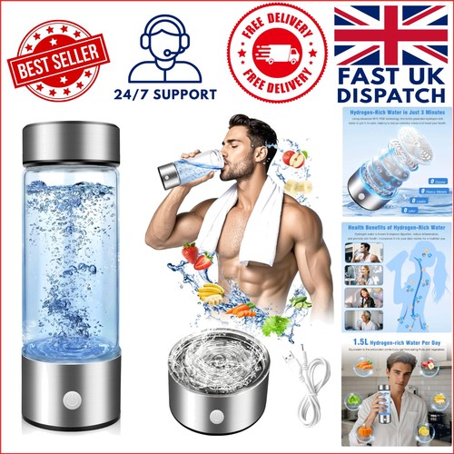 Advanced hydrogen water bottle - water,