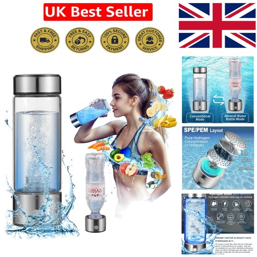 Portable hydrogen water bottle - portable,