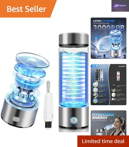 Sleek hydrogen water - water, bottle