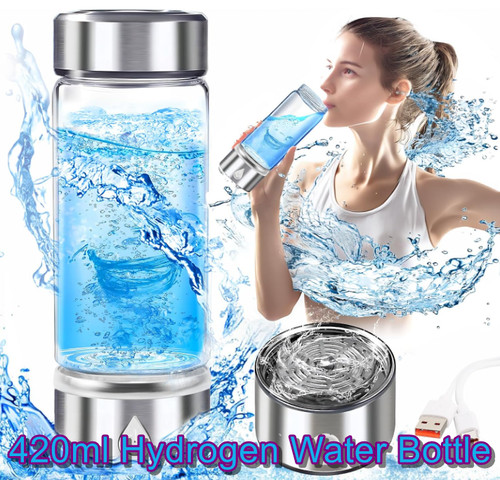 New hydrogen water bottle - water,