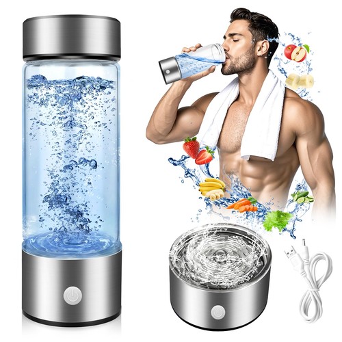 Hydrogen water bottle - water, bottle,