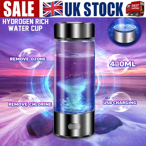 Hydrogen water bottle 450ml - bottle,