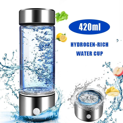 Hydrogen water bottle 420ml - hydrogen,