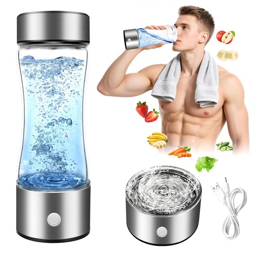 Hydrogen water bottle 420ml - water,