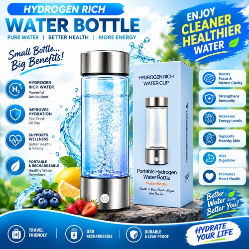 420ml hydrogen water bottle - 420ml,