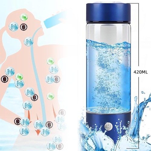 Hydrogen water bottle 420ml - water,