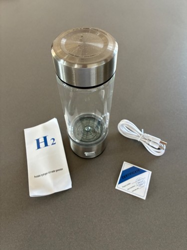 Hydrogen water bottle portable - hydrogen,