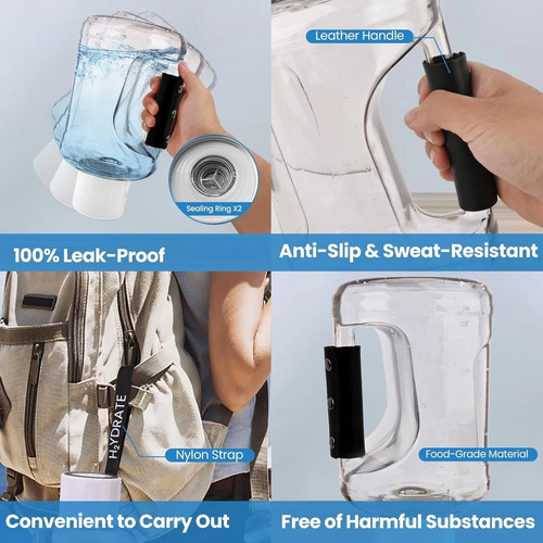 Hydrogen water bottle - water,