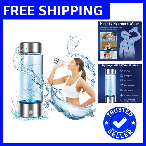 Portable hydrogen water bottle - portable,